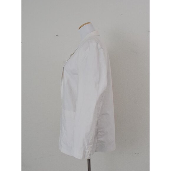 Vintage 90s Cotton Jacket | size‎ L - Picture 2 of 10